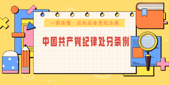 一图读懂·应知应会党纪法规丨《中国共产党纪律处分条例》